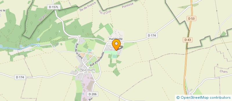 localisation de l'entreprise SCI AMNAT  NUCOURT