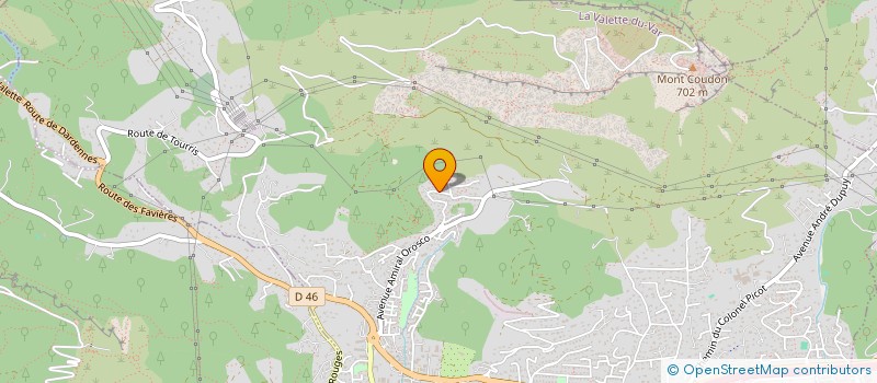 localisation de l'entreprise SCI AMNS à LA VALETTE-DU-VAR