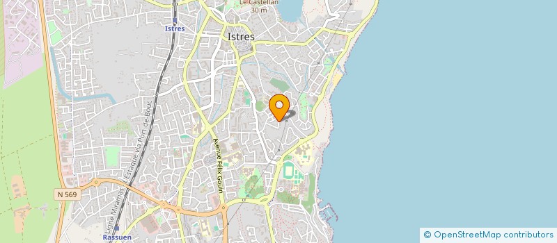 localisation de l'entreprise SCI AMO  ISTRES
