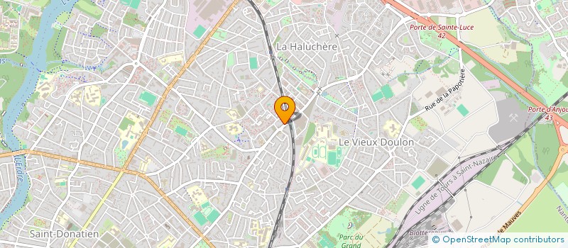 localisation de l'entreprise SCI AMOLIER à NANTES
