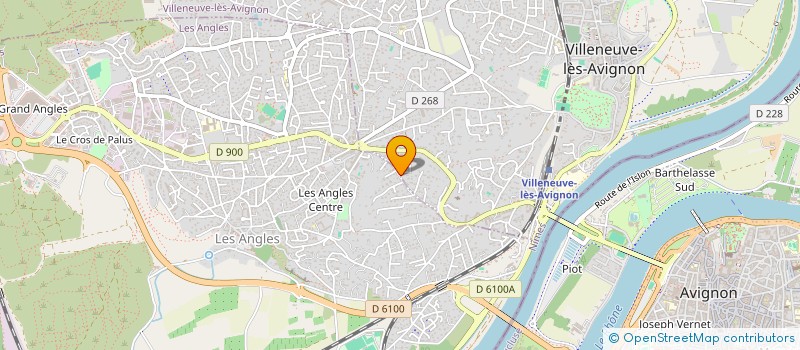 localisation de l'entreprise SCI AMOMO  VILLENEUVE-LES-AVIGNON