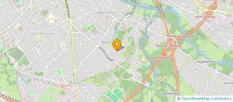 localisation de l'entreprise SCI AMON-RE  REZE