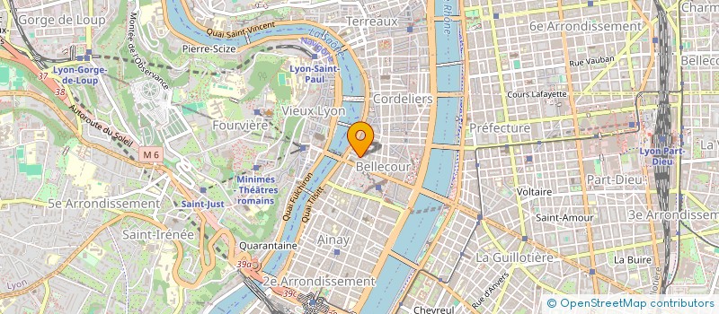 localisation de l'entreprise SCI AMOR  LYON