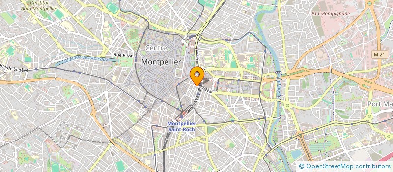 localisation de l'entreprise SCI AMORGOS  MONTPELLIER
