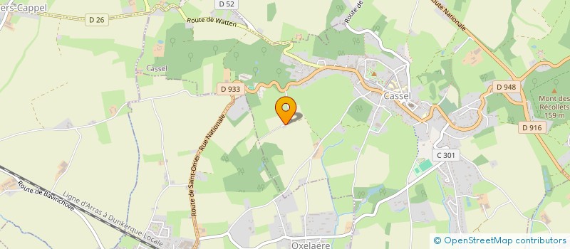 localisation de l'entreprise SCI AMORGOS  CASSEL