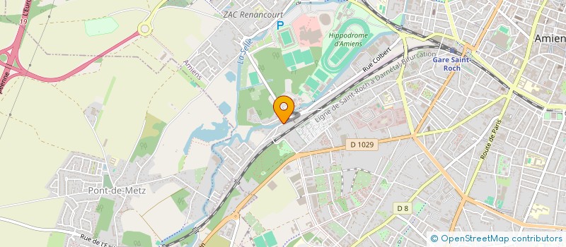 localisation de l'entreprise SCI AMORIM à AMIENS