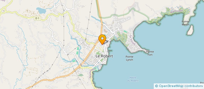localisation de l'entreprise SCI AMOSSA à LE ROBERT