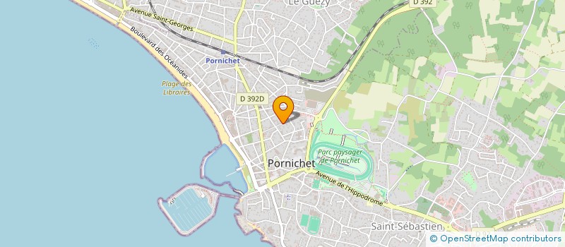 localisation de l'entreprise SCI AMOSSE - JEAN XXIII à PORNICHET