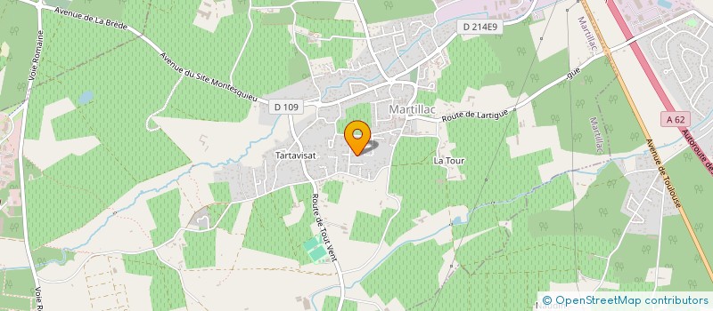 localisation de l'entreprise SCI AMOUILH  LA BREDE