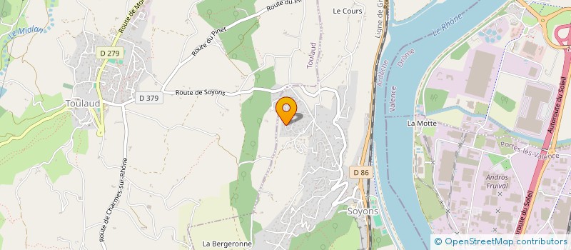 localisation de l'entreprise SCI AMOUR  SOYONS