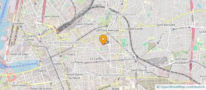 localisation de l'entreprise SCI AMOUR à MARSEILLE
