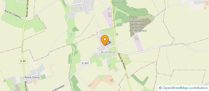 localisation de l'entreprise SCI AMOURETTE  BRAMETOT