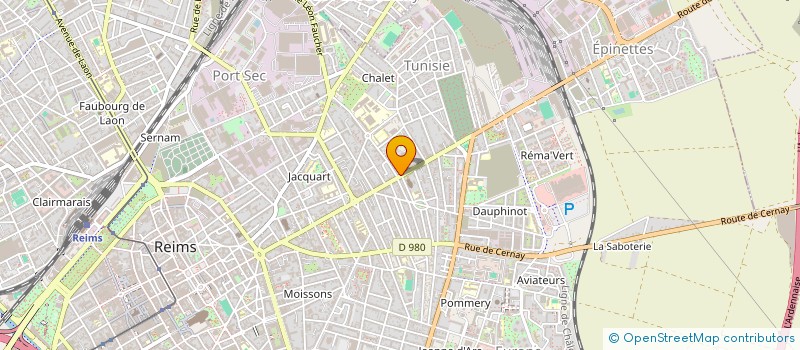 localisation de l'entreprise SCI AMOURIQ REYNALD IMMOBILIER  REIMS