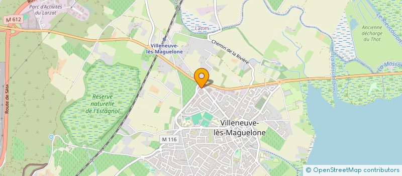 localisation de l'entreprise SCI AMOURS  VILLENEUVE-LES-MAGUELONE