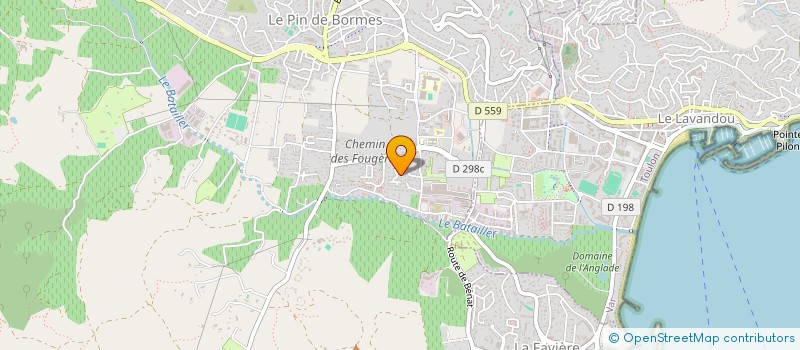 localisation de l'entreprise SCI AMP à BORMES-LES-MIMOSAS