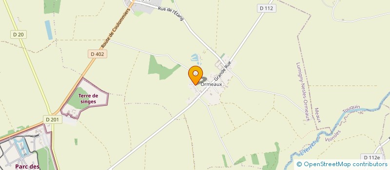 localisation de l'entreprise SCI AMP à LUMIGNY-NESLES-ORMEAUX