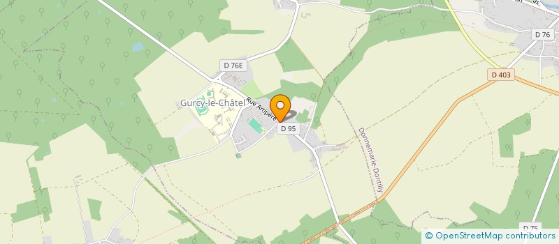 localisation de l'entreprise SCI AMPERE  GURCY-LE-CHATEL