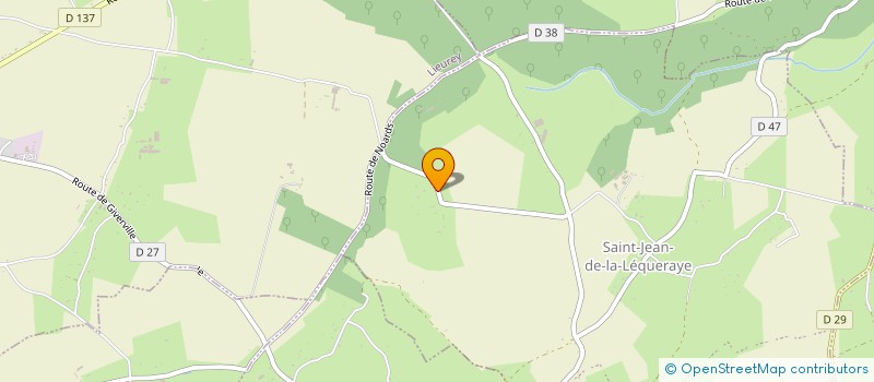 localisation de l'entreprise SCI AMPERE  LE MESNIL-SAINT-JEAN