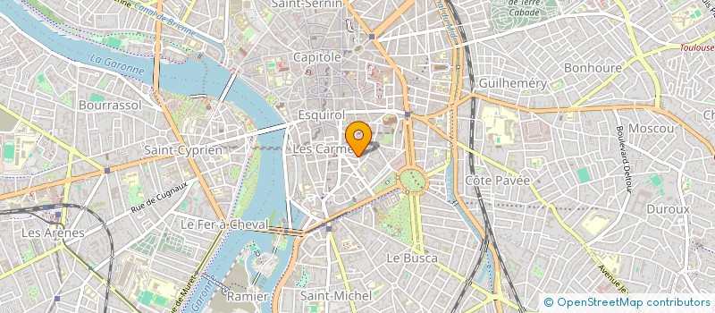 localisation de l'entreprise SCI AMPERE STRATEGE  TOULOUSE