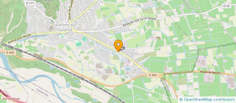 localisation de l'entreprise SCI AMPHORE  CAUMONT-SUR-DURANCE