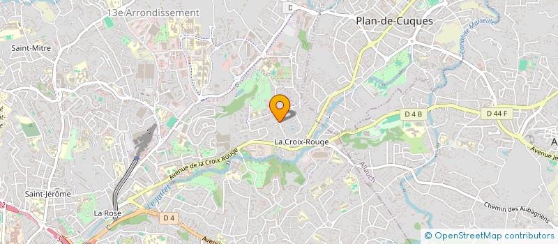 localisation de l'entreprise SCI AMPHOUX à MARSEILLE