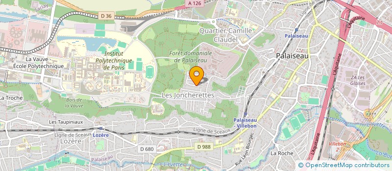 localisation de l'entreprise SCI AMPM à PALAISEAU