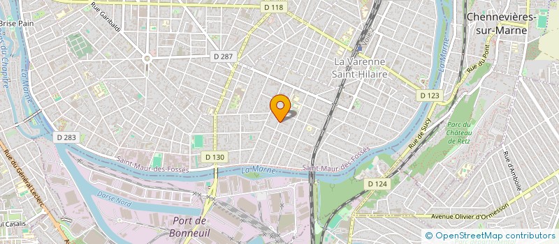 localisation de l'entreprise SCI AMPRJMCG à SAINT-MAUR-DES-FOSSES