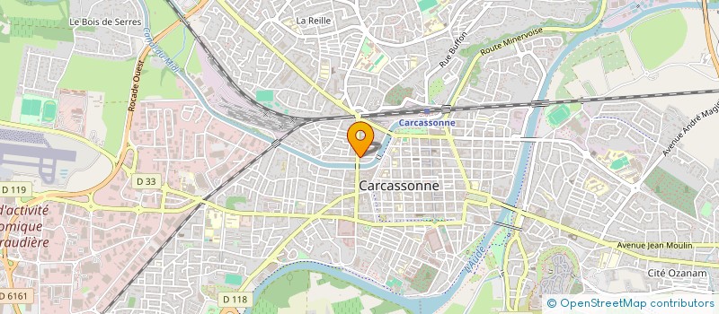 localisation de l'entreprise SCI AMR à CARCASSONNE