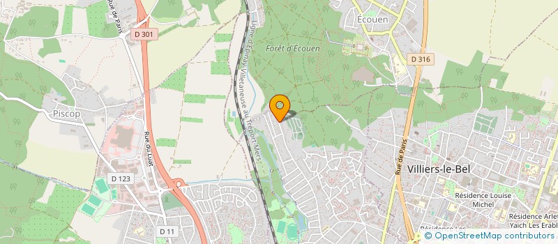 localisation de l'entreprise SCI AMR à SARCELLES