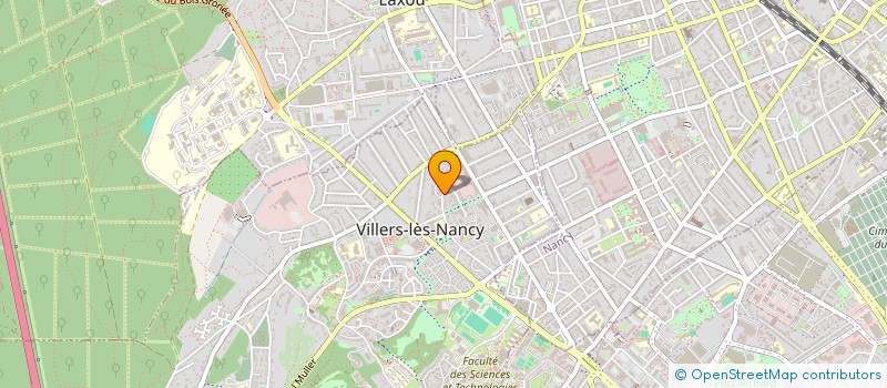 localisation de l'entreprise SCI AMREIN à VILLERS-LES-NANCY