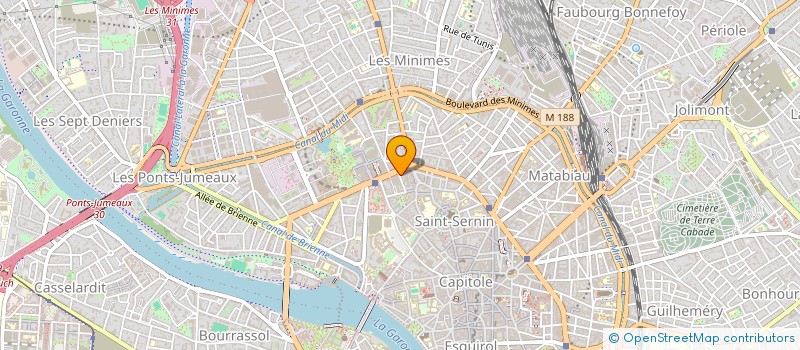 localisation de l'entreprise SCI AMRINE à TOULOUSE