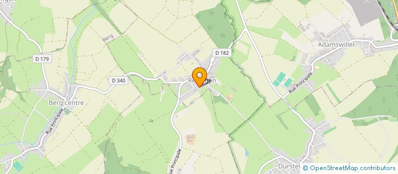 localisation de l'entreprise SCI AMS  REXINGEN