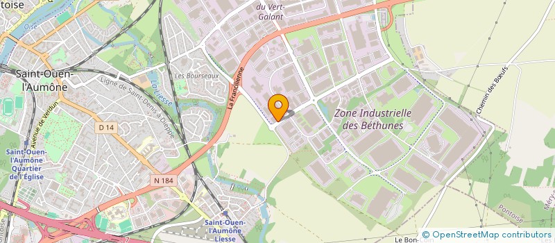 localisation de l'entreprise SCI AMSELLEM à SAINT-OUEN-L'AUMONE