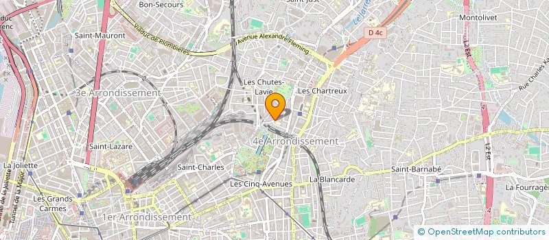 localisation de l'entreprise SCI AMSELLEM à MARSEILLE