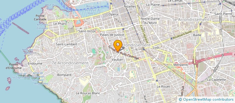 localisation de l'entreprise SCI AMSELLEM LES CHALETS à MARSEILLE