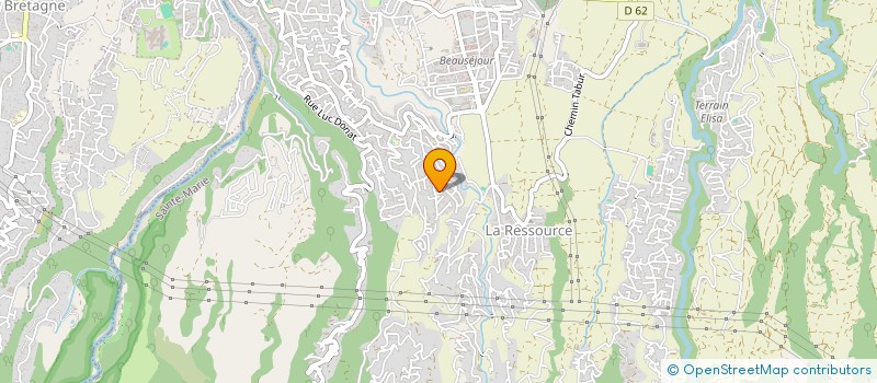 localisation de l'entreprise SCI AMSOLA CONCEPT à SAINTE-MARIE