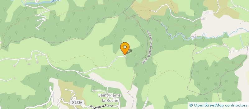localisation de l'entreprise SCI AMSOTA  SAINT-PIERRE-LA-ROCHE