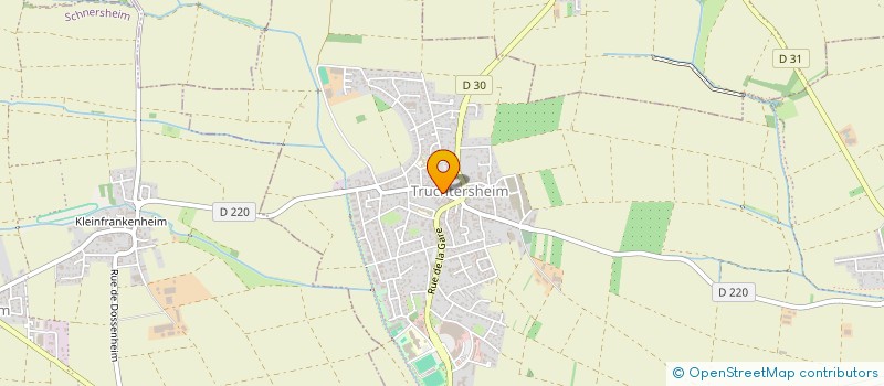 localisation de l'entreprise SCI AMSTAUSE  SCHNERSHEIM