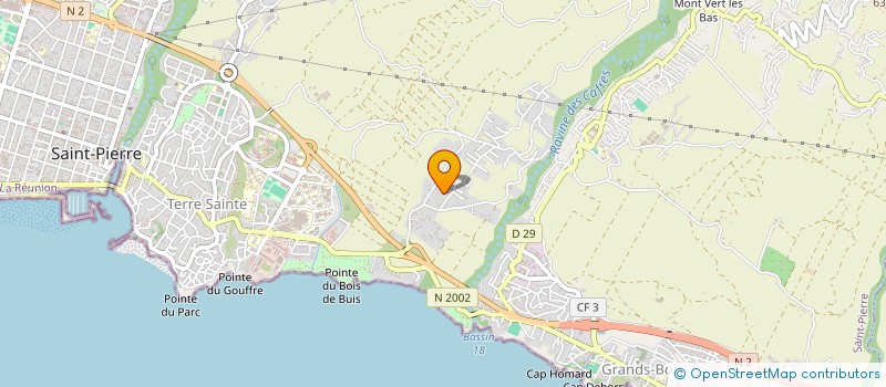 localisation de l'entreprise SCI AMT à SAINT-PIERRE