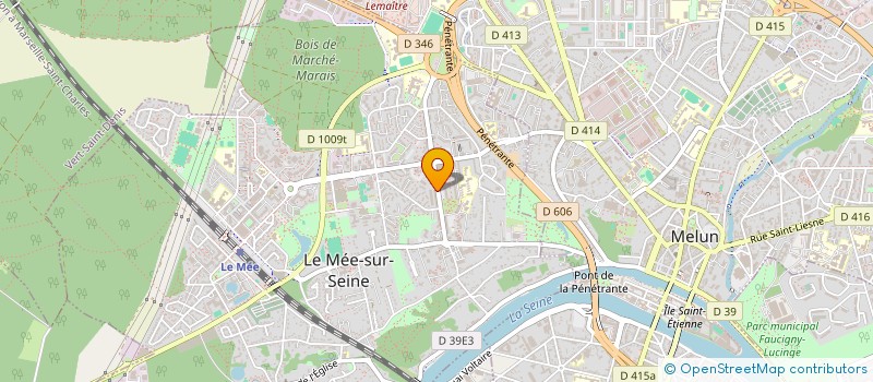 localisation de l'entreprise SCI AMT IMMOBILIER  LE MEE-SUR-SEINE