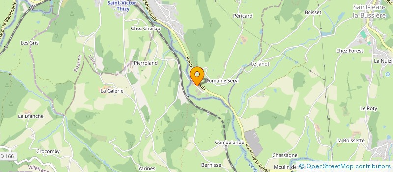 localisation de l'entreprise SCI AMTJ  SAINT-VICTOR-SUR-RHINS