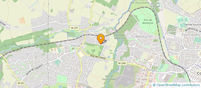 localisation de l'entreprise SCI AMVAM  PIBRAC