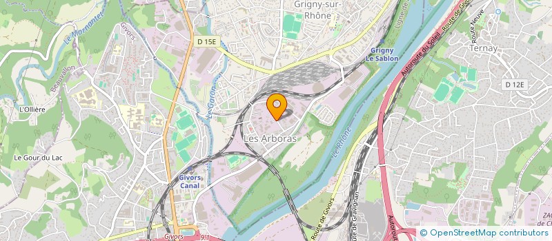 localisation de l'entreprise SCI AMY  GRIGNY