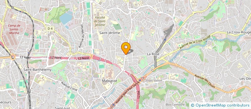 localisation de l'entreprise SCI AMY à MARSEILLE