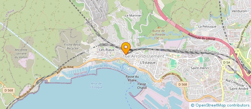 localisation de l'entreprise SCI AMY à MARSEILLE