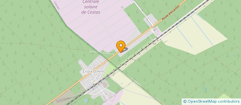 localisation de l'entreprise SCI AMY  CESTAS