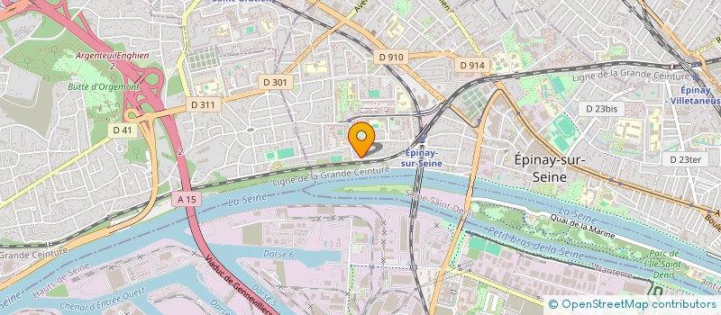 localisation de l'entreprise SCI AMY à EPINAY-SUR-SEINE