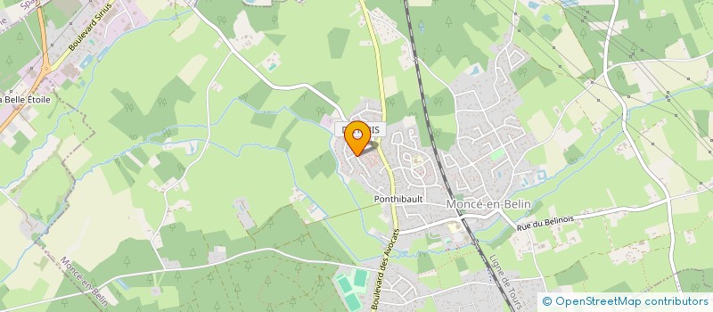 localisation de l'entreprise SCI AMYASY  MONCE-EN-BELIN