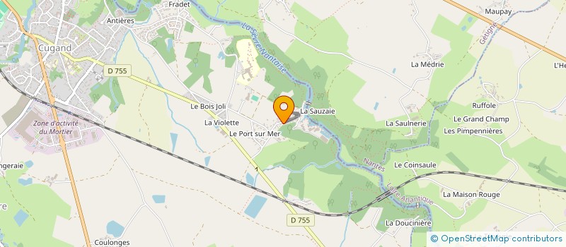 localisation de l'entreprise SCI AMYOT  CUGAND