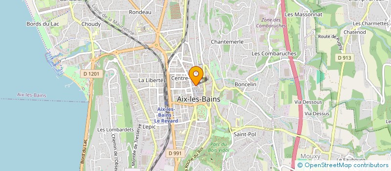 localisation de l'entreprise SCI AN  AIX-LES-BAINS